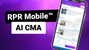 The RPR Mobile™ AI CMA: Where Data Drives Decisions